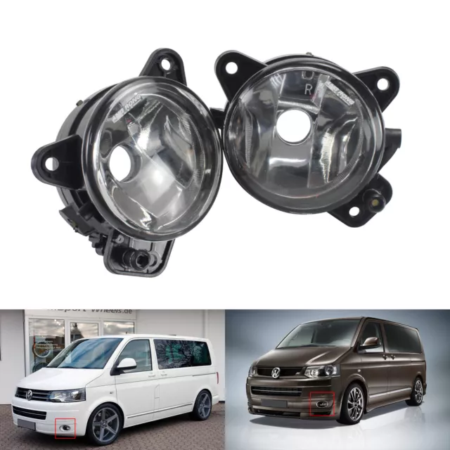 L+R Feux de brouillard lumière de brume kit pas d'ampoule VW POLO 9N CRAFTER T5