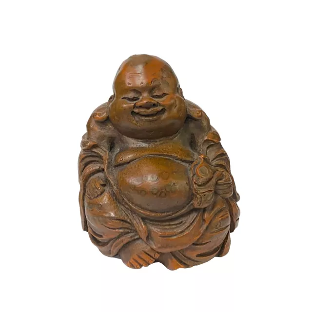 Chinese Bamboo Carved Happy Buddha Figure Display cs2088S Chinese Bamboo Carved Happy Buddha Figure Display cs2088S