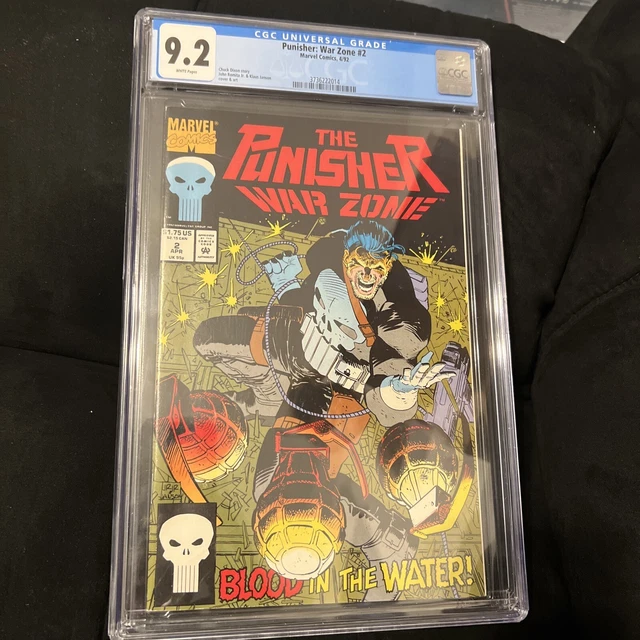 Punisher War Zone #2 CGC 9.2 1992 Marvel Comics JRjr & Klaus Jansen Cover & Art