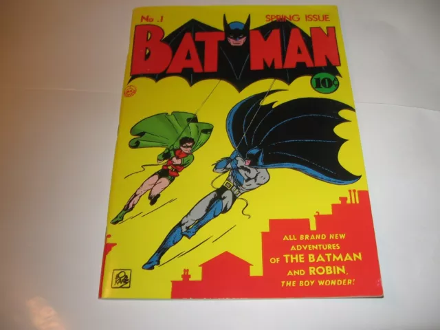 Batman #1 SPRING '40 -1st APPEARANCE "THE JOKER!" -MASTERPIECE EDITION
