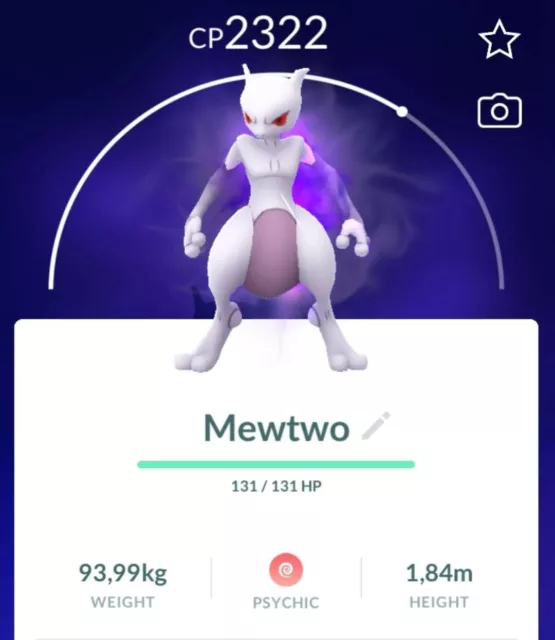 Shiny Shadow Ball Mewtwo 🤙🤙 : r/pokemongobrag