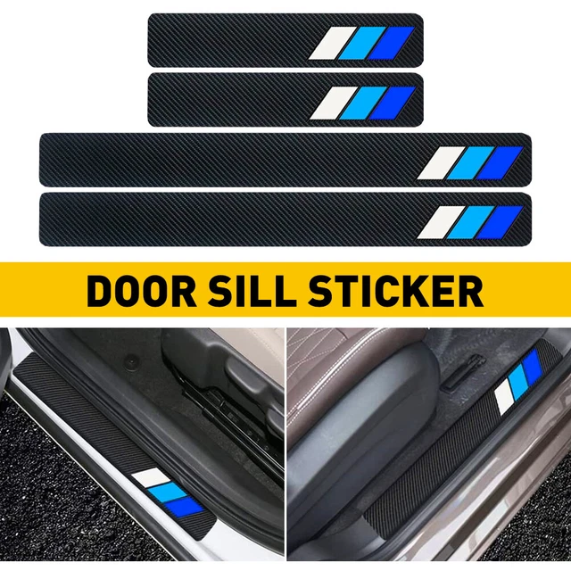 Black Sticker Guard Bumper Rear Sill Plate Protector Trunk For Toyota Tacom