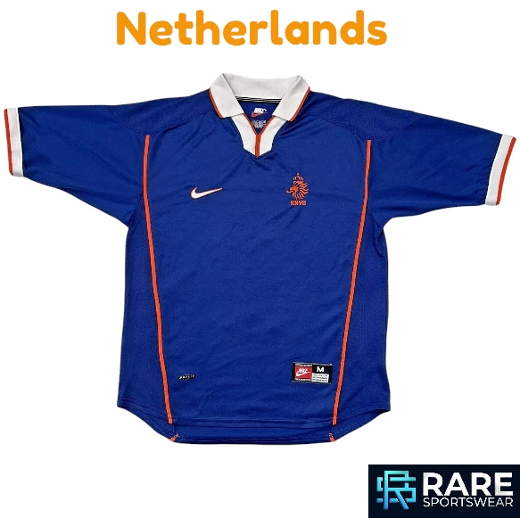 VINTAGE 1997-98 NIKE Netherlands Away Football Shirt VGC XL £65.00