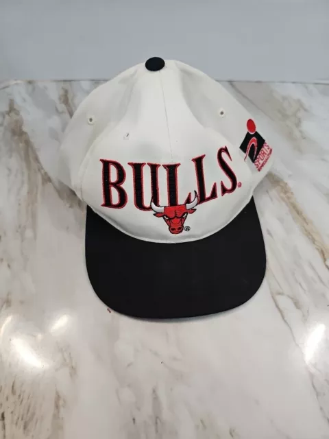 VINTAGE CHICAGO BULLS Sports Specialties Shadow Snapback RARE Hat Cap ...