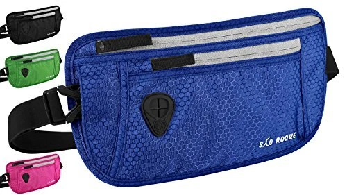 SAO ROQUE ® Ceinture de Voyage S Hommes Femmes Money Belt pour Passeports Bil...