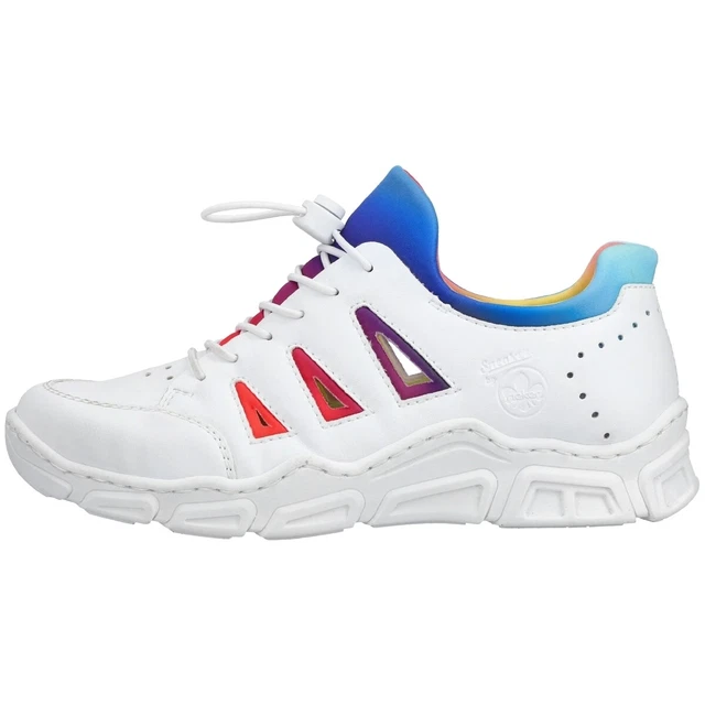 Rieker L0635 Baskets Femme low Chaussures de Sport Basses Décontractées