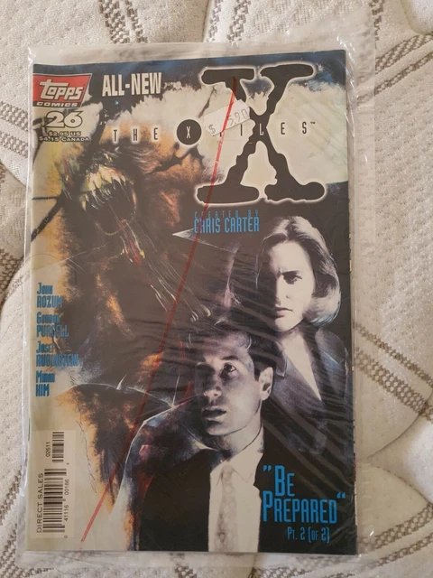  THE X FILES TOPPS COMIC Number TWENTY SIX 26 "Be Prepared" PART 2 1995 
