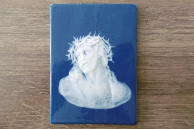 F.BARBEDIENNE  JÉSUS CHRIST  signée Albert-Dominique ROZE (1861-1952) EUR 584,35 - FR