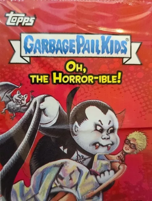 GPK 2018 oh the horror-ible, pick a card, Base singles