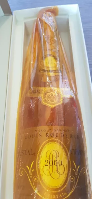 ~°•°Cristal°•°~  millesimo ☆2000☆  Louis Roederer, Champagne + box originale