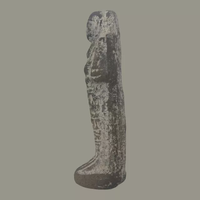 Auténtica momia de arcilla Ushabti egipcio antiguo de 4,5"" - ca 1900-100 aC 2