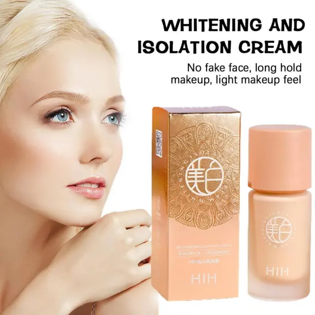 Whitening Isolation Cream Makeup Base Brightening Concealer Moisturizing Silky.