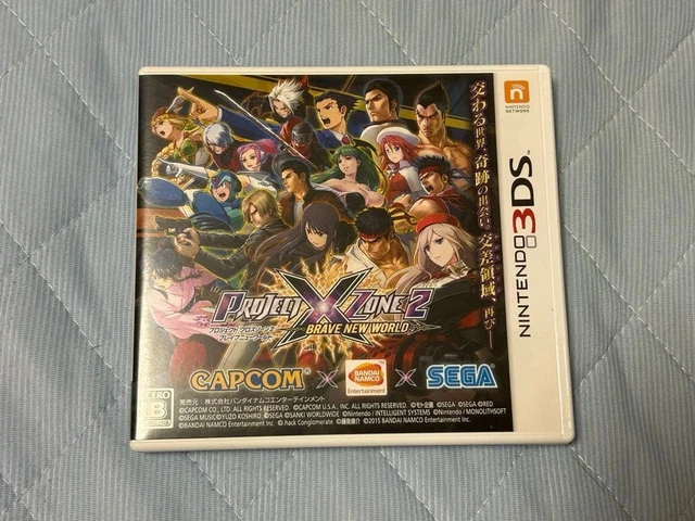 PROJECT X ZONE 2 Brave New World Nintendo 3DS Tested $160.39