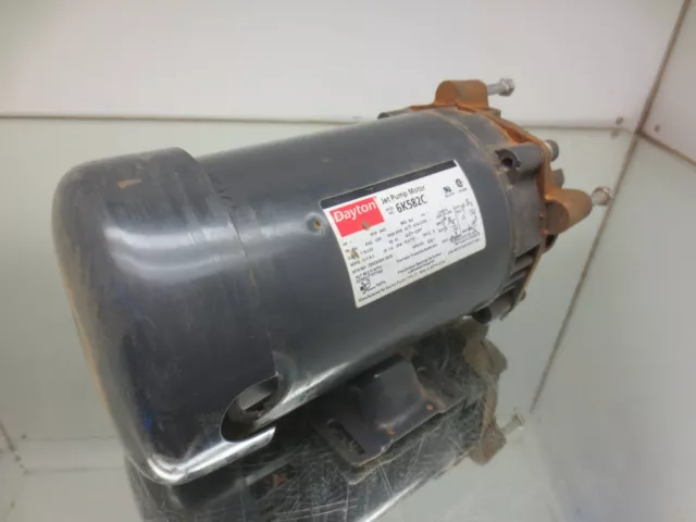 Dayton, 6K582C, Jet Pump Motor, 1Phase, 115/230V, 12.0/6.0Amp