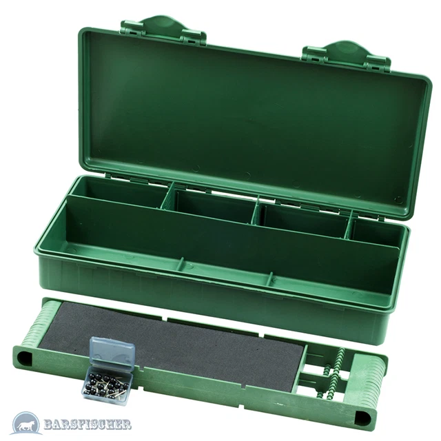 Carpex Carp System Tacklebox Mit Rig Aufwickler, Tackle Box, Karpfenbox, Zubehör