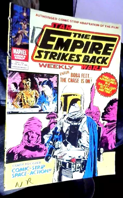 STAR WARS - THE EMPIRE STRIKES BACK WEEKLY #129 (August 1980)1st Boba Fett Cover