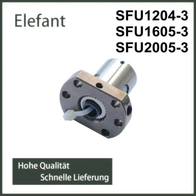 SFU1204 SFU1605 SFU2005 Kugelumlaufspindel Kugelgewindemutter 12mm/16mm/20mm CNC