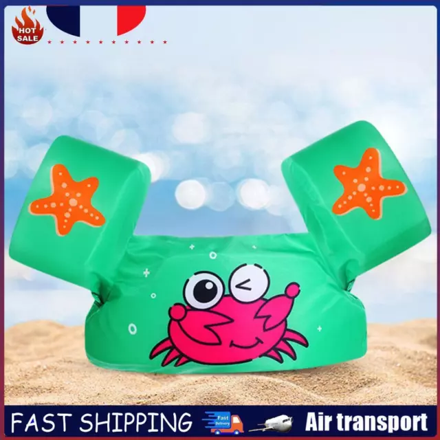 Baby Buoyancy Vest Adjustable Pool Vest Swimming Accessories (Green Crab) FR