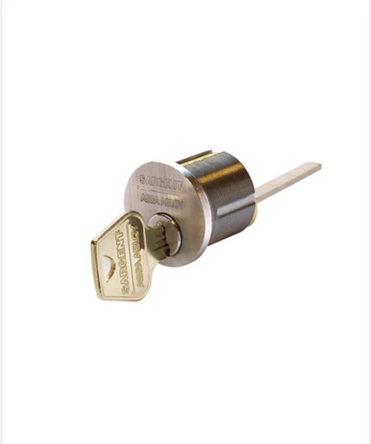 Sargent Assa Abloy 34 Series Rim Cylinder Keyway 34-97-32D Ra Satin Stainless