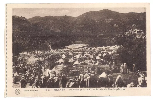 meknès , pèlerinage à la ville sainte de moulay-idriss