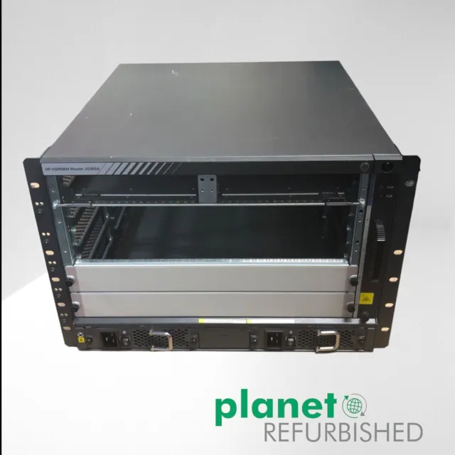 JG362A HP FlexNetwork HSR6804 RSE-X2 Router Chassis/ Read about shipping costs