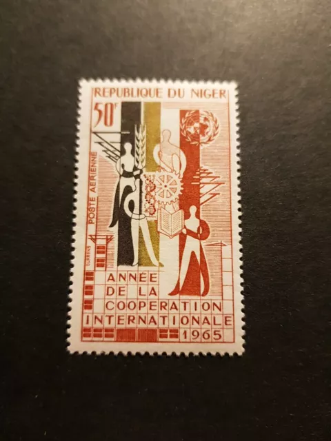 Stamp Niger Army Of Cooperation Post Aerial Pa N° 52 New Luxury MNH 1965