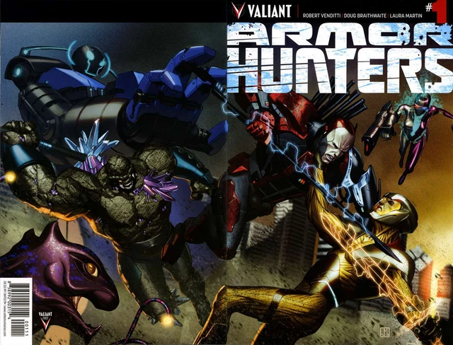 Armor Hunters #1 VF/NM; Valiant | we combine shipping