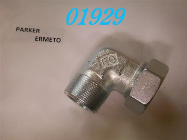 Parker Ermeto Raccordo A Vite Angolare We 42-Pl 1 1/2" Npt