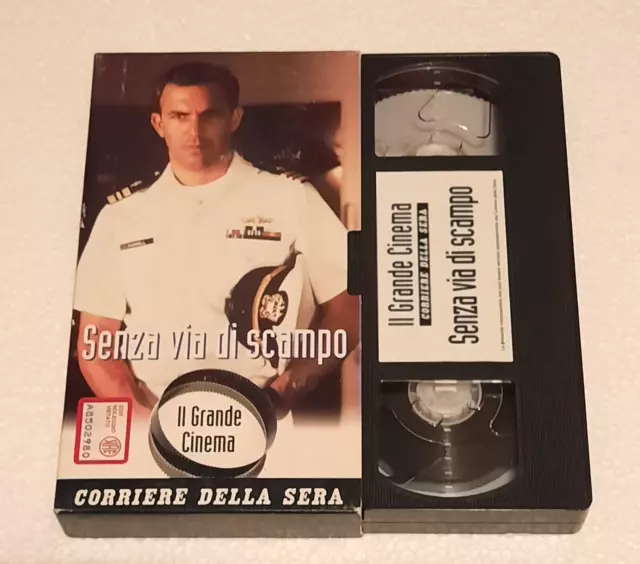 Senza Via Di Scampo Di R. Donaldson Vhs 1987 Corriere Della Sera Editoriale