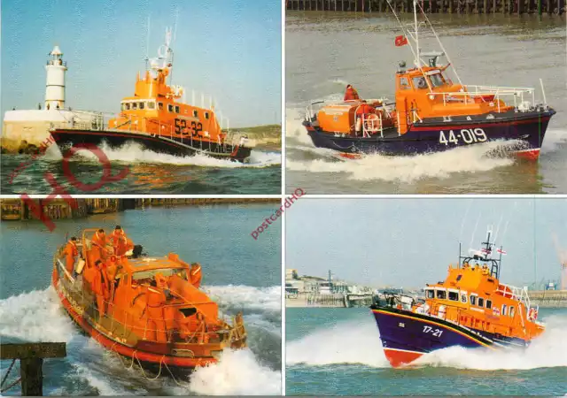 Picture Postcard; RNLI, NEWHAVEN LIFEBOAT STATION (MULTIVIEW)