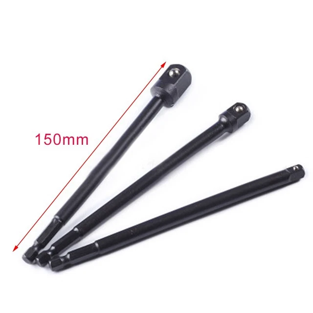 Extension Foret Forstner 169mm - Rallonge Perçage Profond - Pour Tige 3/8" - Avec Clé