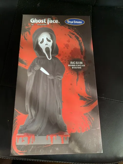 Scream Ghostface Royal Bobbles NEW Factory Sealed Ghost Face Bobblehead Statue
