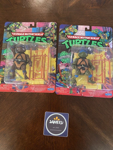 New Teenage Mutant Ninja Turtles Tmnt Basic Classic Donatello Leonardo Sealed