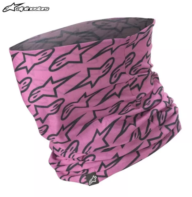 Calentador de Cuello Alpinestars Astars Neck Tubo Fuchsia Black