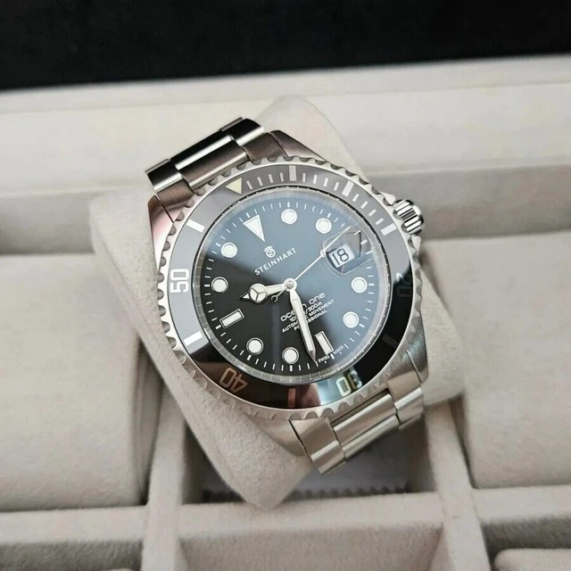 RARE STEINHART OCEAN ONE Automatique Calibre ETA 2824 2 Montre