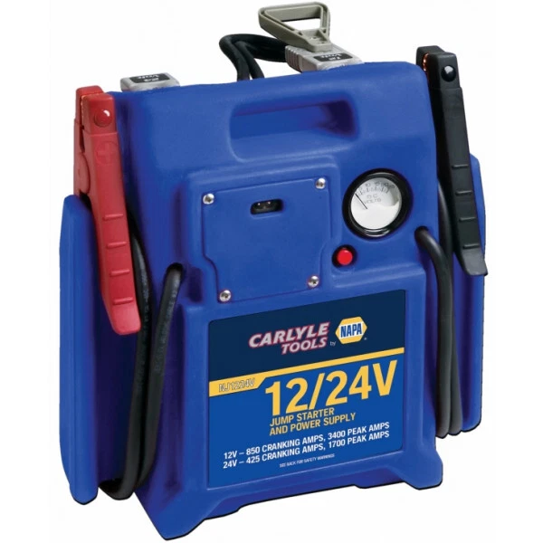 CARLYLE HAND TOOLS Heavyduty 12/24 Volt Jump Starter and Power
