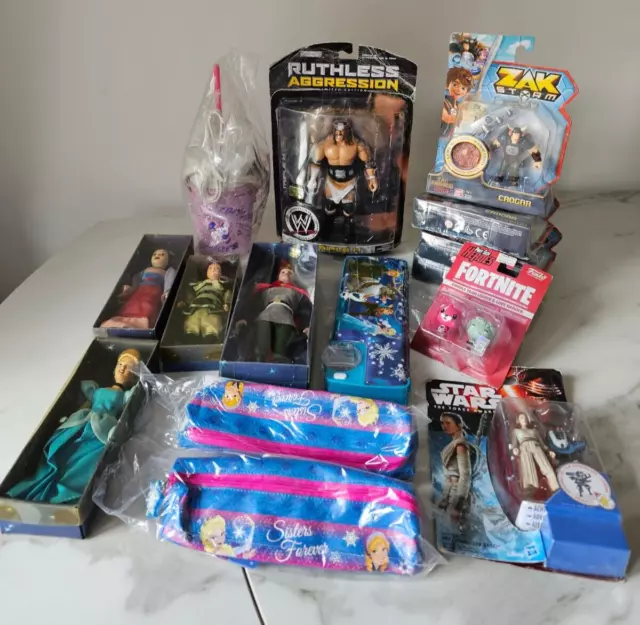 WHOLESALE JOBLOT Mix Toys Kids Star Wars Zak Aggression Action Figure X15