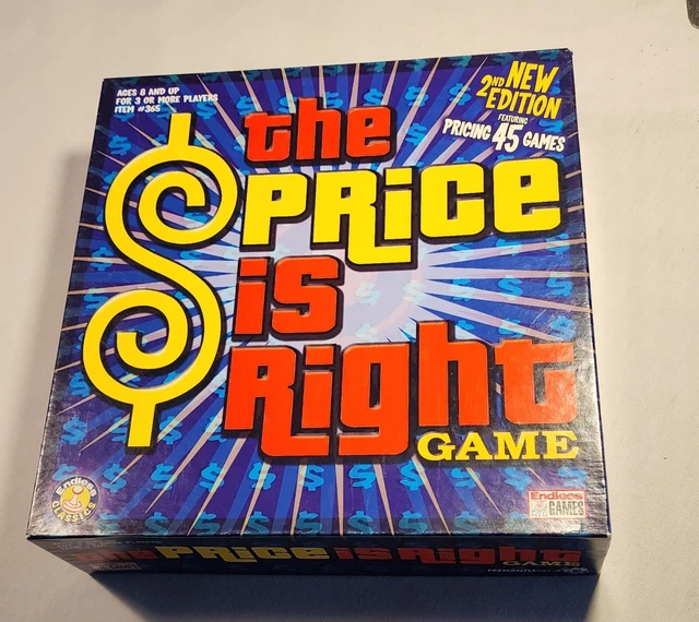 PRICE IS RIGHT Board Game 2nd Edition Complete 30 00 PicClick