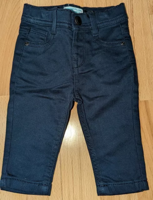 Baby boys blue adjustable waist trousers for 3-6 months - BNWT