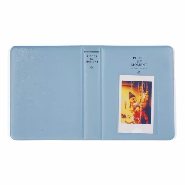 Fujifilm Instax Mini Photo Album Polaroid Mini Pocket Size Album 64 Pockets Blue