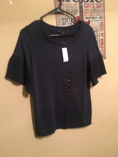 Banana Republic navy blue t-shirt for women size XS free shipping