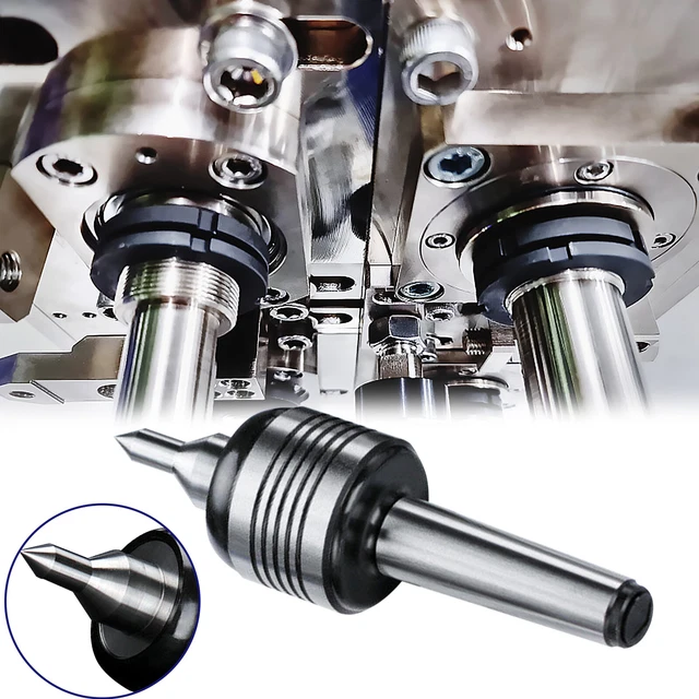 MT2 Live Center For Morse Taper Precision Revolving Bearing Turning Lathe Tool