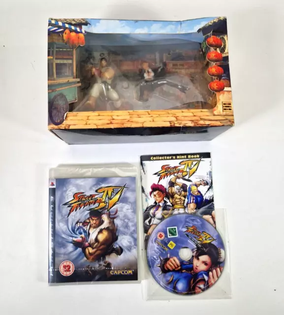 Street Fighter IV Collector's Edition Figures Sony PlayStation 3 PS3 Game Sealed