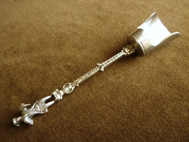 PELLE À SELS, Pays Bas du XVIII ème Argent massif. Musicien EUR 83,00 ...