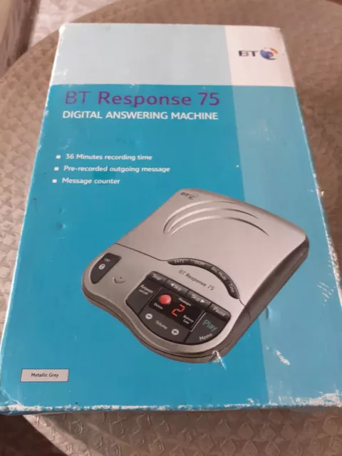 brand new BT Response 75 Digital Answering machine