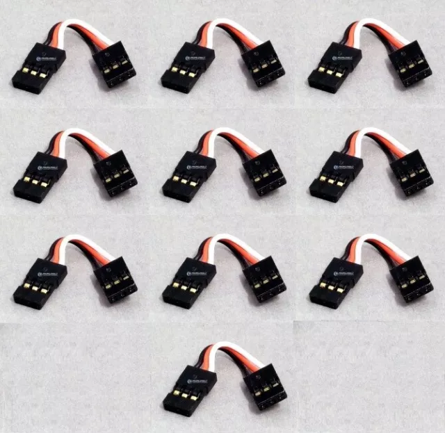 Walkera QR X350 PRO FPV 10X 3CM Male to Male Servo Lead 26AWG(Servo