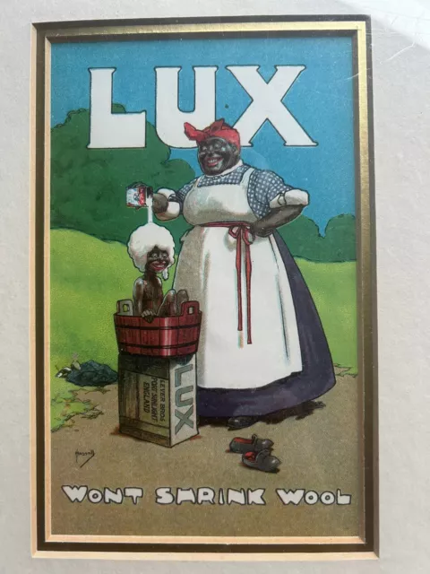 Lovely Original Vintage Advertising Advert/Print For Lux Soap Washing Powder