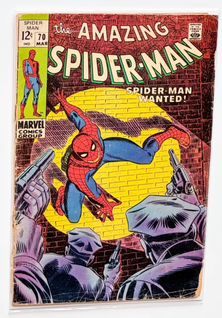 Amazing Spider-Man #70 Marvel 1969 Kingpin Appearance First Vanessa Fisk Cameo