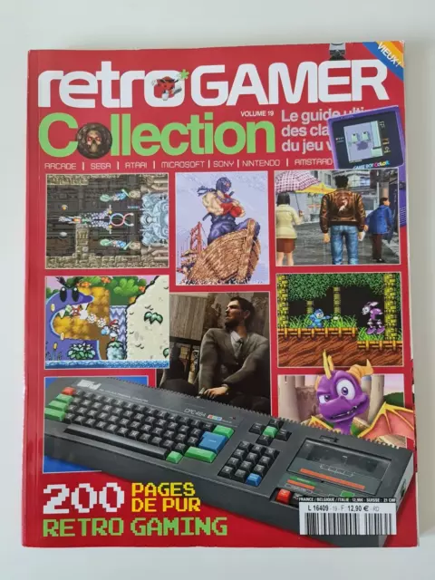 Retrogamer collection  n° numéro 19 - magazine de Jeux vidéo retro / Gamer