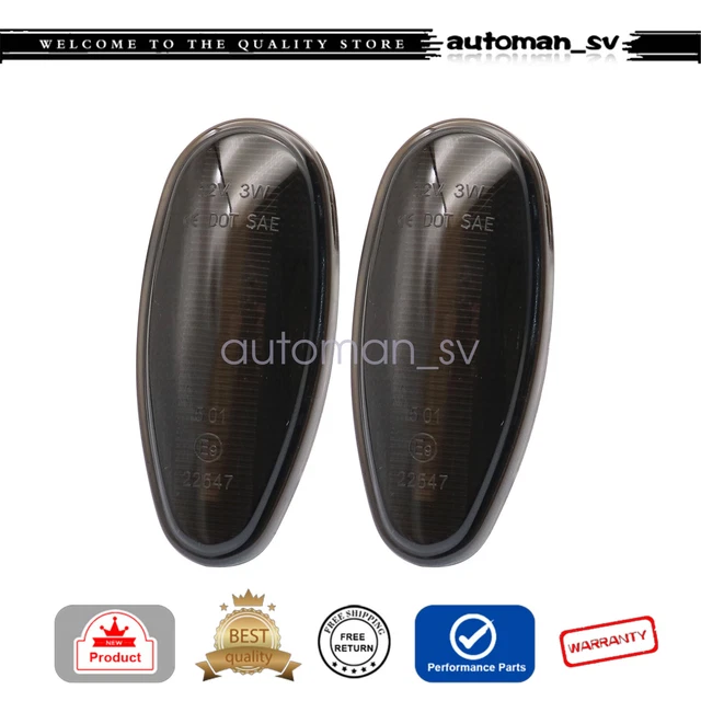 2 X Front Side Maker Parking Lights Fit For Mitsubishi Outlander 2004 2005 06